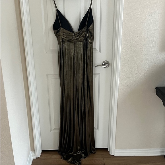 Glamorous Metallic Maxi Dress - Picture 3 of 4